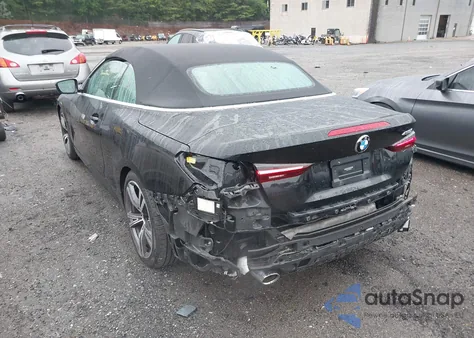 2021 BMW 430I z USA, uszkodzony, nr VIN WBA23AT05MCG85425